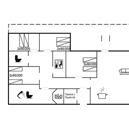 Сasa de vacaciones Arnold - 3-3km From The Sea By Interhome