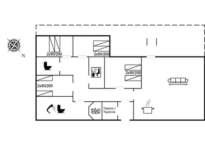 Arnold - 3-3km From The Sea By Interhome Molby